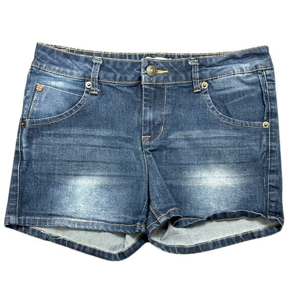 HUDSON Girls Denim Shorts Stretchy Size 16 - Picture 1 of 5